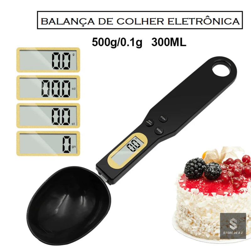 Colher de Medição LCD Digital